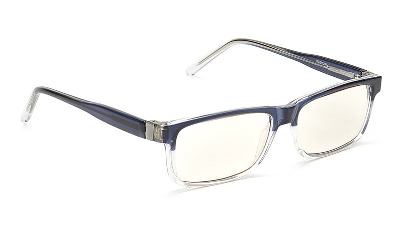 Premium Reading Glasses Collection - Sterling - Navy Blue Frame
