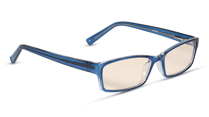 Premium Reading Glasses Collection - Morgan - Marine Blue Frame