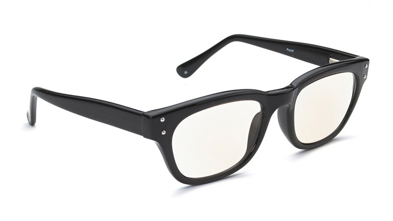 Premium Reading Glasses Collection - Pound - Black Frame